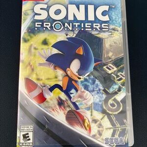 Sonic Frontiers Video Game Nintendo Switch